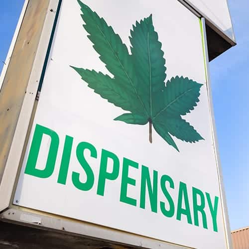 Dispensary sign