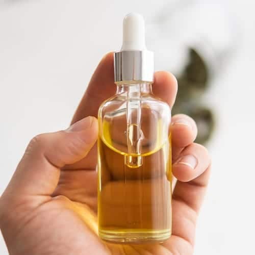 Bottle of oil